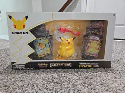 Pokemon TCG Celebrations Premium Figure Collection Pikachu VMAX Box Sealed NEW 820650809408 - Image 1
