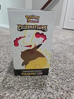 Pokemon TCG Celebrations Premium Figure Collection Pikachu VMAX Box Sealed NEW 820650809408 - Image 3