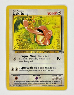 Pokemon TCG Lickitung Jungle 38/64 Regular Unlimited Uncommon - Image 1