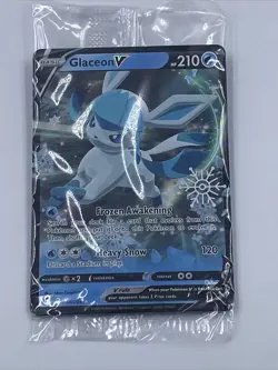 Glaceon V Pokemon TCG: 2023 Holiday Calendar Stamp Promo 040/203 Sealed - Image 1