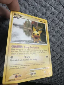 Pichu 93/123 Mysterious Treasures Pokemon TCG 2007 NEAR MINT - Image 3