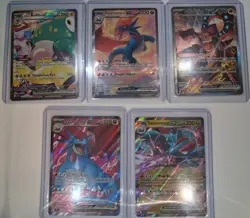 Pokemon TCG Scarlet & Violet-Journey Together Lot Of 5 NM (SIR,UR,DR) - Image 1
