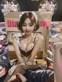Goddess Story Diary Of Love Cosplay Maid MR-08 Waifu Cards - Image 1