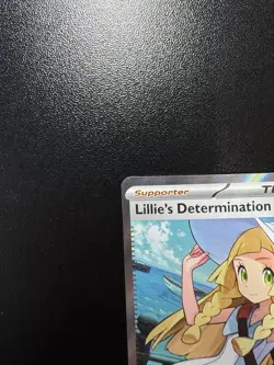 Pokemon Mega Evolution Lillie's Determination 169/132 Full Art Trainer - Image 3