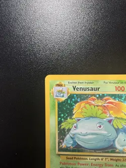 Pokemon Celebrations Venusaur 15/102 Classic Collection Holo Near Mint - Image 3