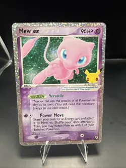 Pokemon Mew ex 88/92 Celebrations: Classic Collection Holo - Image 1