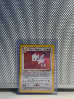 Pokemon Karte Light Togetic 15/105 Neo Destiny Englisch Holo - Image 1