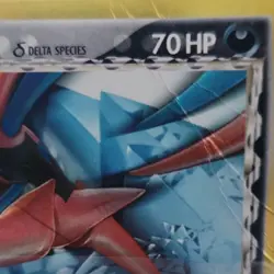 Pokemon Deoxys Delta Species Attack Forme Holon Phantoms Holo Rare 3/110 70HP - Image 3