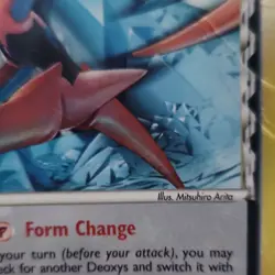 Pokemon Deoxys Delta Species Attack Forme Holon Phantoms Holo Rare 3/110 70HP - Image 4