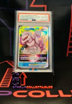 2022 POKEMON SWORD & SHIELD ASTRAL RADIANCE #040 ORIGIN FORME PALKIA VSTAR PSA 8 - Image 1