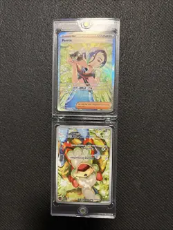 Perrin 220/167 Growlithe 181/167 Illustration Rare Set | Twilight Masquerade NM - Image 1