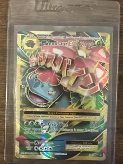 2017 POKEMON XY EVOLUTIONS - MEGA VENUSAUR EX - 100/108 - RARE - MINT - Image 1