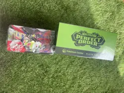 SEALED Pokemon TCG Perfect Order Pokemon Center Elite Trainer Box + Booster Box - Image 5