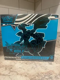 POKEMON SCARLET & VIOLET BLACK BOLT ELITE TRAINER BOX - Image 1