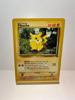 Pikachu 60/64 Common Jungle Pokemon Lightly Played - Image 1