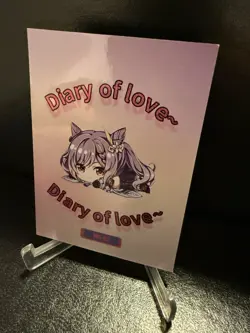 Goddess Story Diary Of Love Cosplay Maid MR-03 Waifu Cards - Image 2