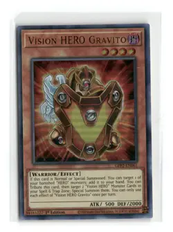 Vision HERO Gravito - GFP2-EN061 - Ultra Rare - YuGiOh-LP - Image 1