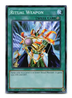 Ritual Weapon - THSF-EN050 1st Edition Super Rare - YuGiOh-LP - Image 1