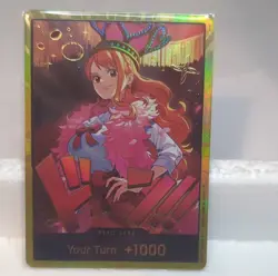 Don!! Card (Nami) (Gold) Extra Booster: One Piece Heroines Edition (EB-03) - Image 4