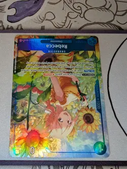 Rebecca OP15-053 SR Alt Art Parallel English One Piece TCG Adventure Kami Island - Image 2