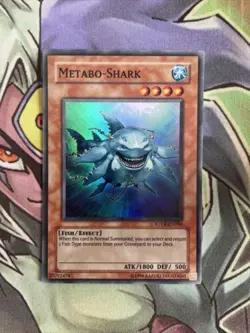 SOVR-EN086 Metabo-Shark Super Rare Unlimited Edition NM Yugioh Card - Image 1