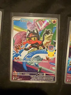 Pokemon TCG First Partner Illustration Collection Series 1 Gen 7 Alola Starters - Image 3