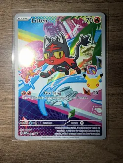 Pokemon TCG: First Partner Illustration Collection Series 1-Alola Gen 7 Starters - Image 3