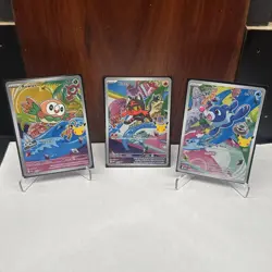 Pokemon 2026 First Partner Illustration Collection Series 1 Promos GEN 7 STARTER - Image 2