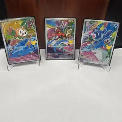 Pokemon 2026 First Partner Illustration Collection Series 1 Promos GEN 7 STARTER - Image 3
