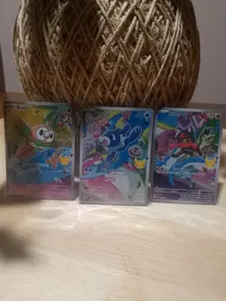 Pokemon 2026 First Partner Illustration Collection Series 1 Promos GEN 7 STARTER - Image 1