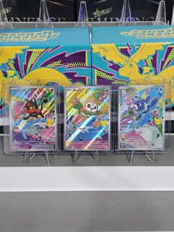 Pokemon 2026 First Partner Illustration Collection Series 1 Promos GEN 7 STARTER - Image 1