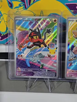 Pokemon 2026 First Partner Illustration Collection Series 1 Promos GEN 7 STARTER - Image 4