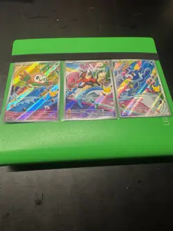 Pokemon 2026 First Partner Illustration Collection Series 1 Promos GEN 7 STARTER - Image 1