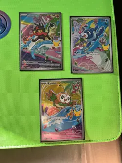 Pokemon First Partner Illustration Collection Series 1 | Gen 7 | Aloha Set - Image 1