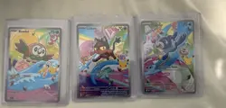 Pokemon 2026 First Partner Illustration Collection Series 1 Promos GEN 7 STARTER - Image 1
