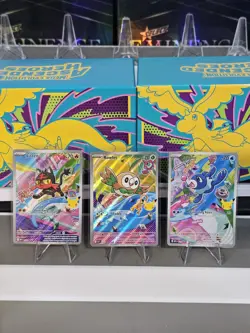 Pokemon 2026 First Partner Illustration Collection Series 1 Promos GEN 7 STARTER - Image 2