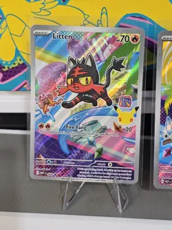 Pokemon 2026 First Partner Illustration Collection Series 1 Promos GEN 7 STARTER - Image 5