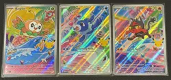 Pokemon 2026 First Partner Illustration Collection Series 1 Promos GEN 7 STARTER - Image 1