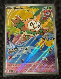 Pokemon 2026 First Partner Illustration Collection Series 1 Promos GEN 7 STARTER - Image 3
