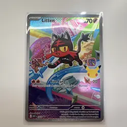 Pokemon 2026 First Partner Illustration Collection Series 1 Promos GEN 7 STARTER - Image 3