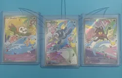 Pokemon 2026 First Partner Illustration Collection Series 1 Promos GEN 7 STARTER - Image 1