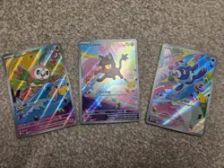 Pokemon TCG First Partner Illustration Collection Series 1 Gen 7 Starters - Image 1