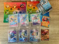Pokemon 30th Anniversary First Partner Illustration Collection Gen 4/7 Starters - Image 1