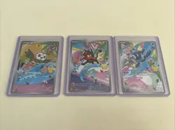 Pokemon First Partner Illustration Collection Promos Gen 7 - Image 1