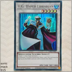 T.G. Hyper Librarian - RA02-EN027 - 1st Edition Yugioh - Image 1