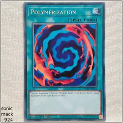Polymerization - JUSH-EN014 - Rare 1st Edition Yugioh - Image 1