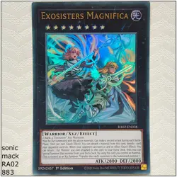 Exosisters Magnifica - RA02-EN038 - 1st Edition Yugioh - Image 1