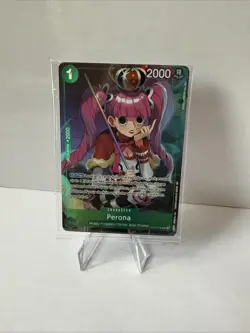 One Piece Perona OP09-034 Illustration Box Vol. 4 Promo Holo Raw SEALED - Image 1