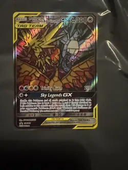 Moltres & Zapdos & Articuno GX SM210 TAG TEAM Full Art Holo Promo Pokemon - NM - Image 1