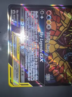 Moltres & Zapdos & Articuno GX SM210 TAG TEAM Full Art Holo Promo Pokemon - NM - Image 2